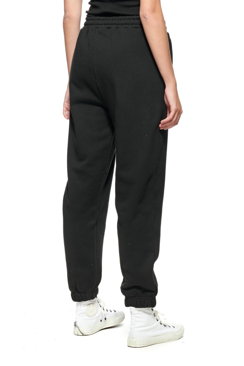 Black Stussy Alcott Trackpant Women's Track Pants | USA000971