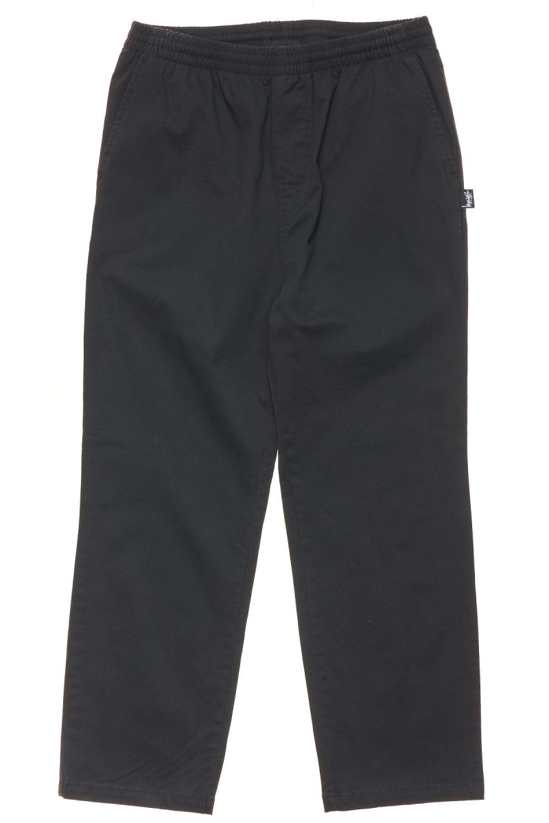 Black Stussy Basic Corp Men\'s Beach Pants | USA000538