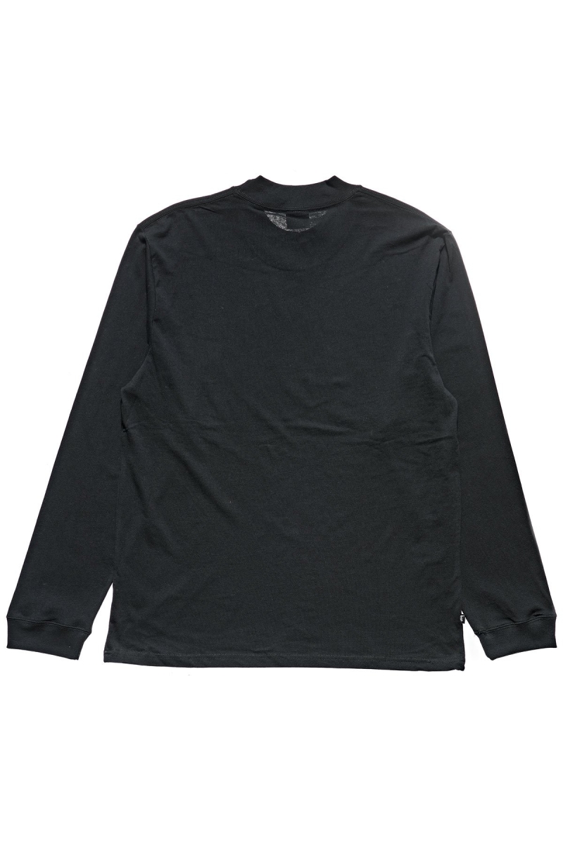 Black Stussy Design Men's Sweatshirts | USA000914