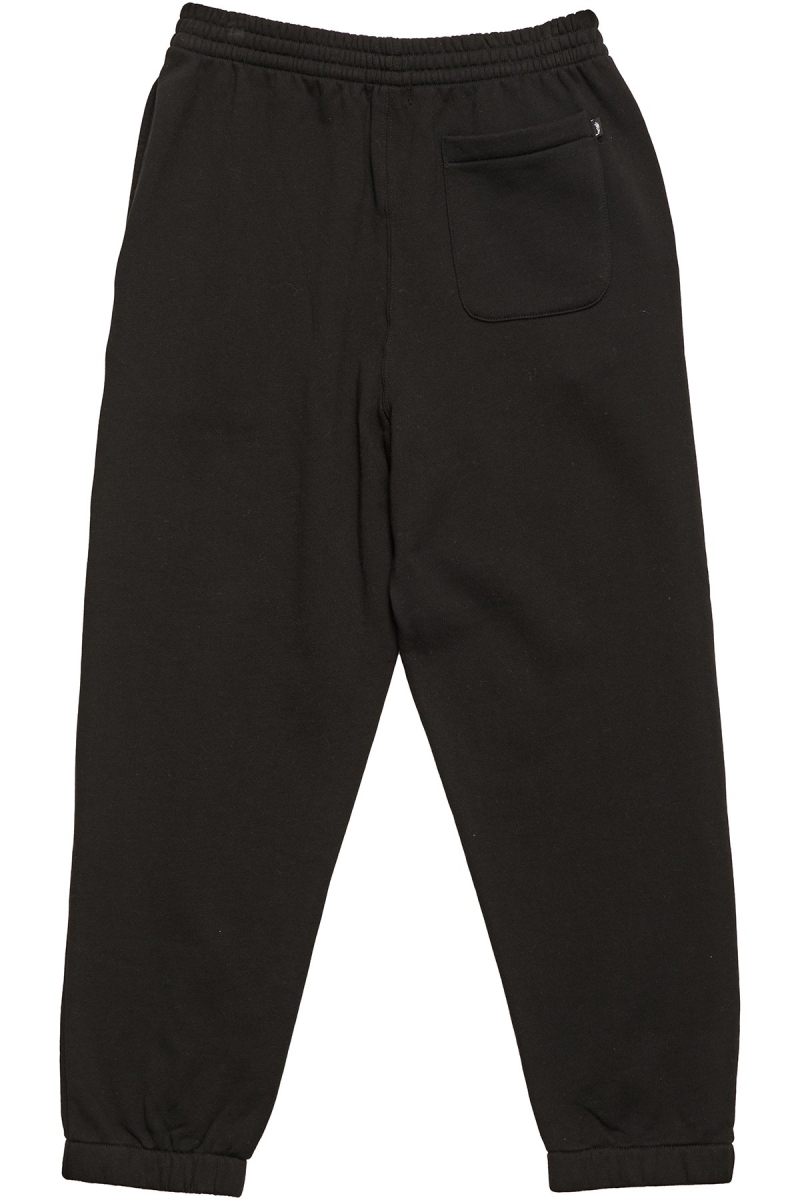 Black Stussy Graffiti Fleece Trackpant Men's Sportswear | USA000765