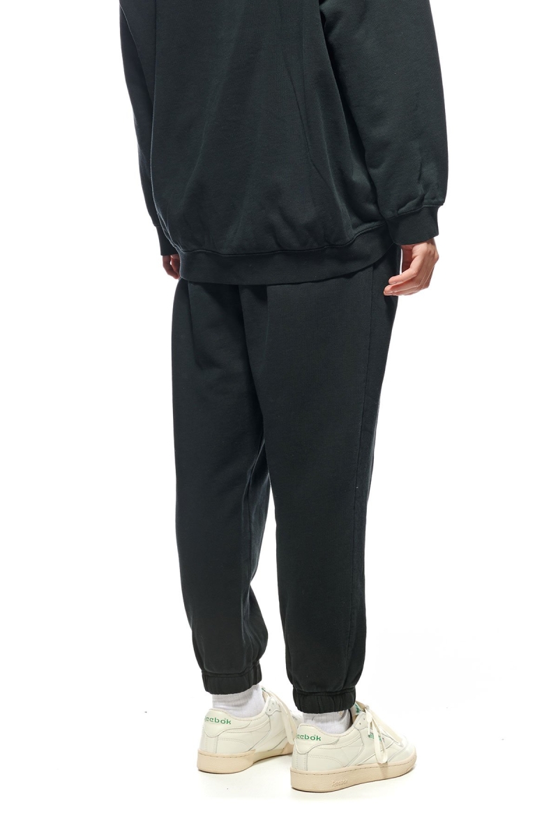 Black Stussy INT. Embroidered Women's Track Pants | USA000985