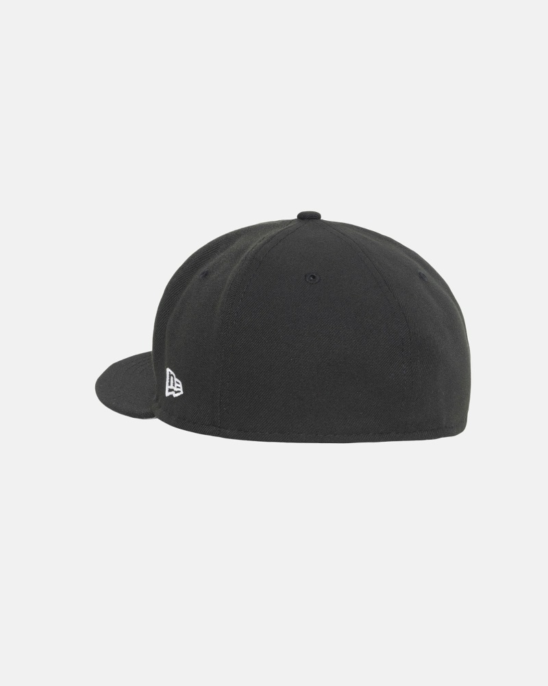 Black Stussy La New Era Men's Caps | USA000470