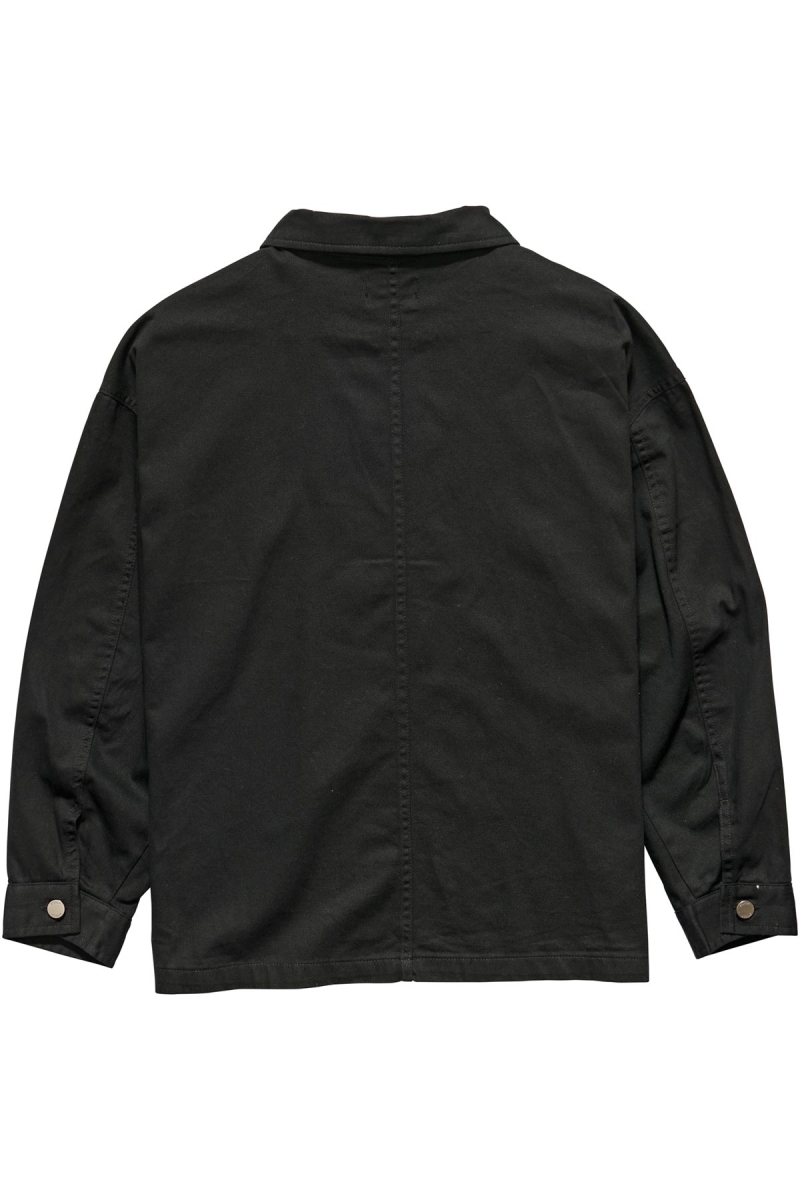 Black Stussy Lawrence Workwear Women's Jackets | USA000352