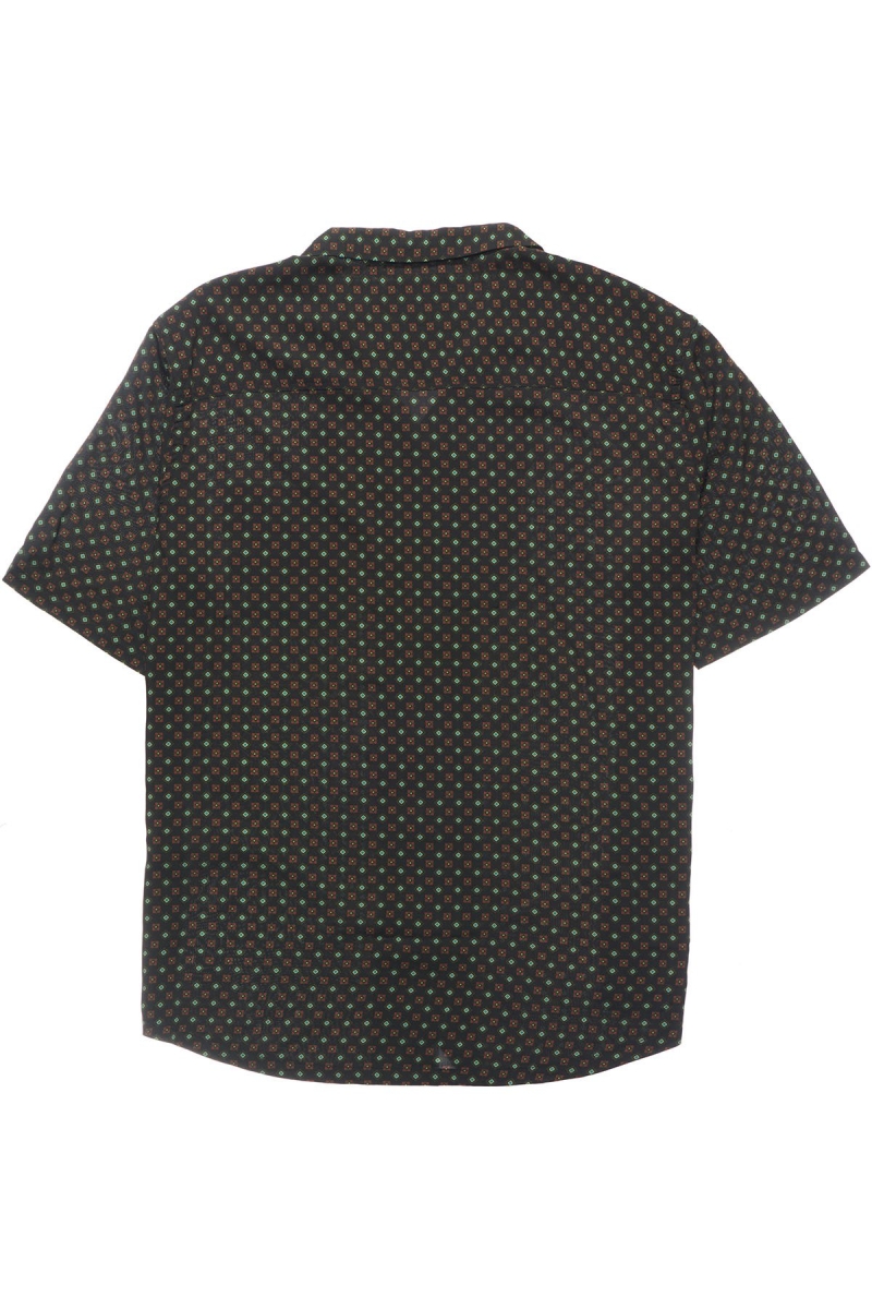 Black Stussy Liberty SS Men's Shirts | USA000316