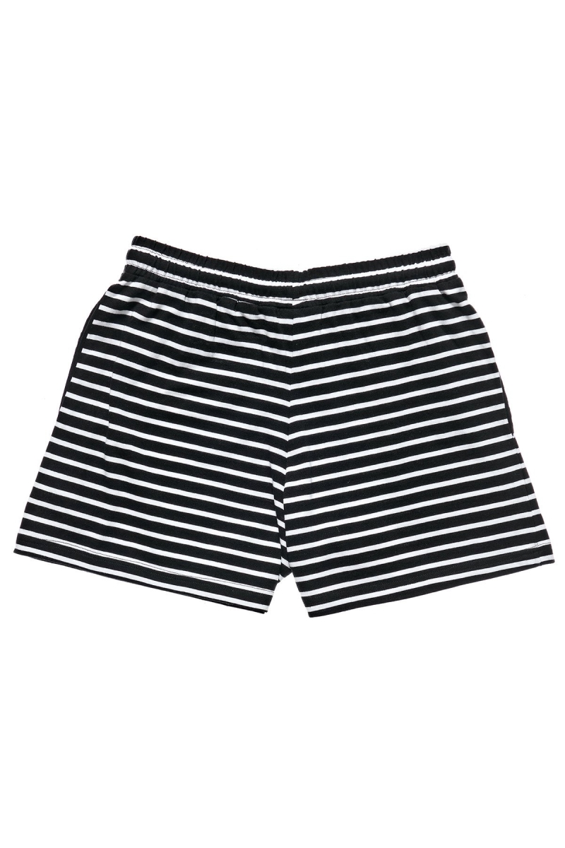 Black Stussy Linley High Wasted Short Women's Shorts | USA000649