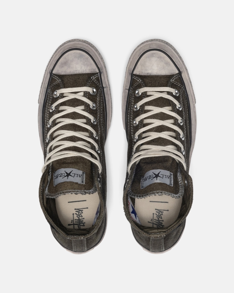 Black Stussy & Our Legacy Work Shop Converse Unisex Shoes | USA000614