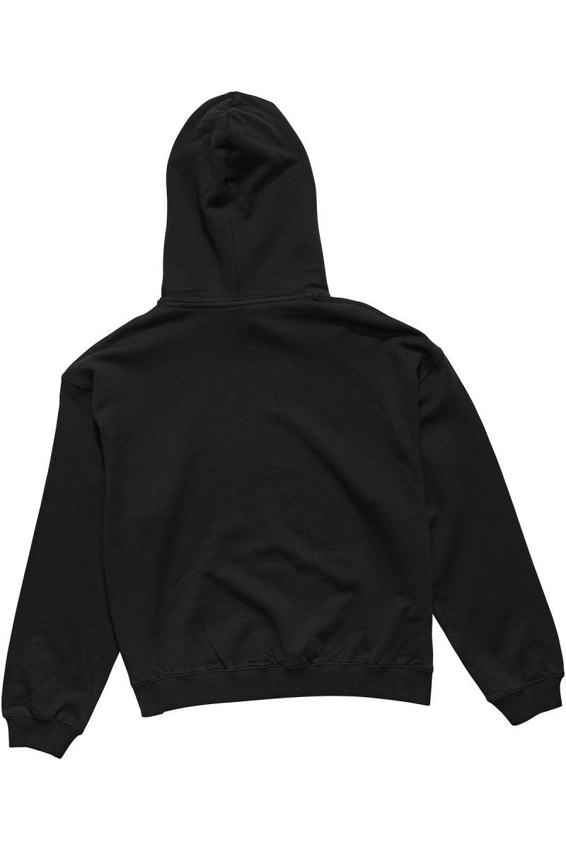 Black Stussy Player Fleece Hood Women's Sportswear | USA000781