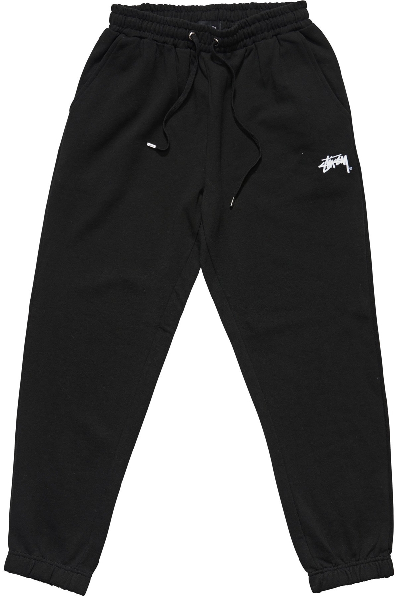 Black Stussy Player Trackpant Women\'s Track Pants | USA000996