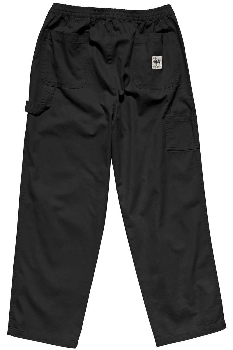 Black Stussy Richard Carpenter Men's Pants | USA000582