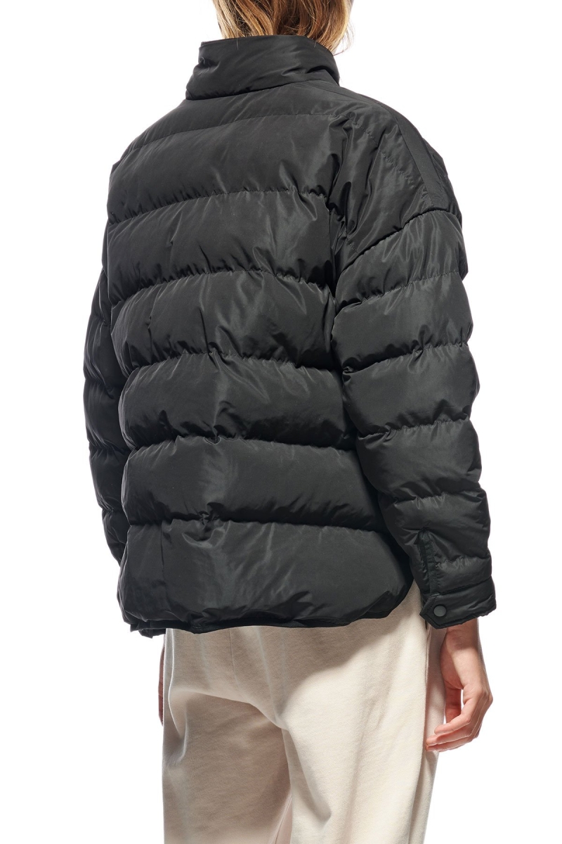 Black Stussy River Lightweight Puffa Women's Jackets | USA000353