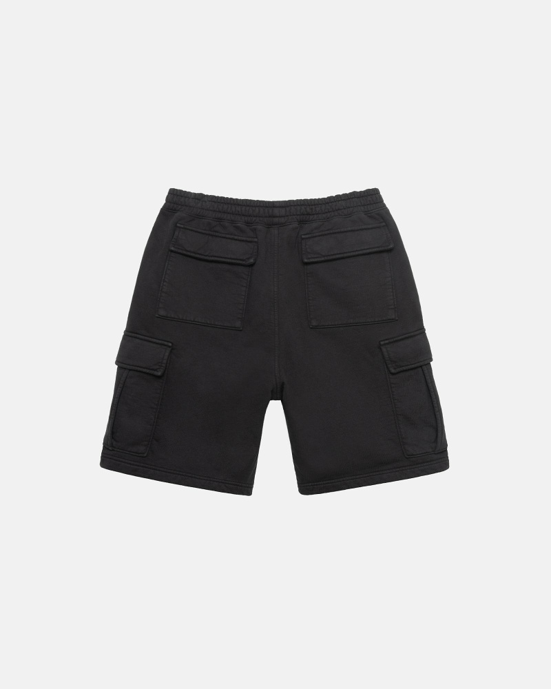 Black Stussy Sport Cargo Men's Shorts | USA000680