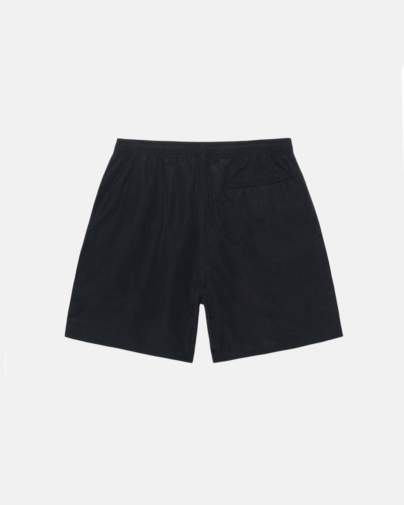 Black Stussy Ss-Link Men's Shorts | USA000683