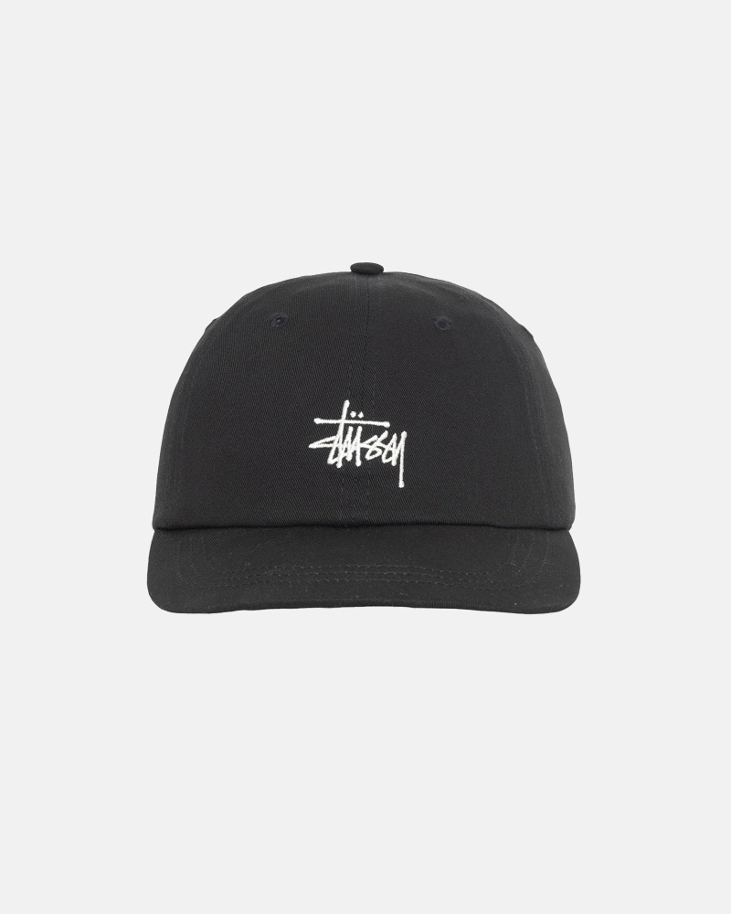 Black Stussy Stock Low Pro Men\'s Caps | USA000491