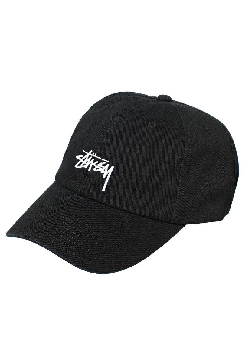 Black Stussy Stock Low Pro Men\'s Hats | USA000494