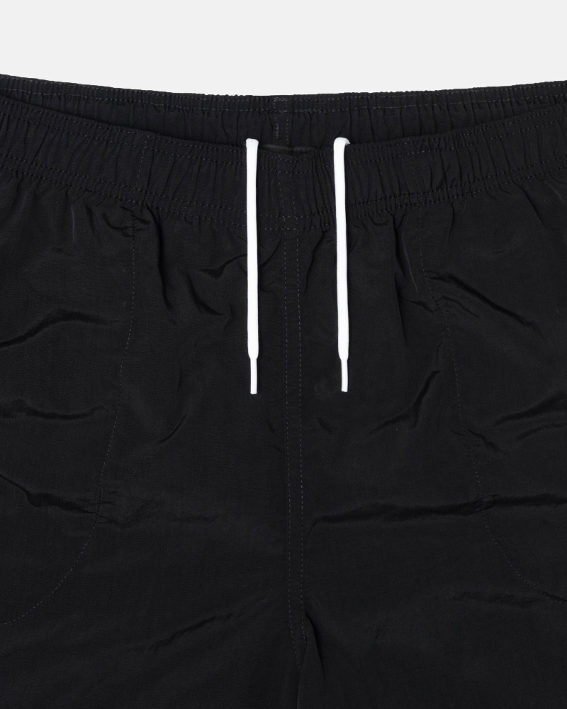 Black Stussy Stock Men's Shorts | USA000693