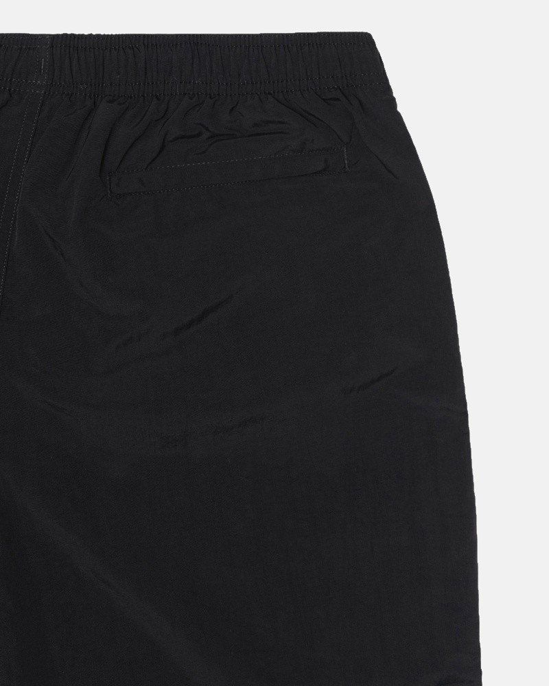 Black Stussy Stock Men's Shorts | USA000693