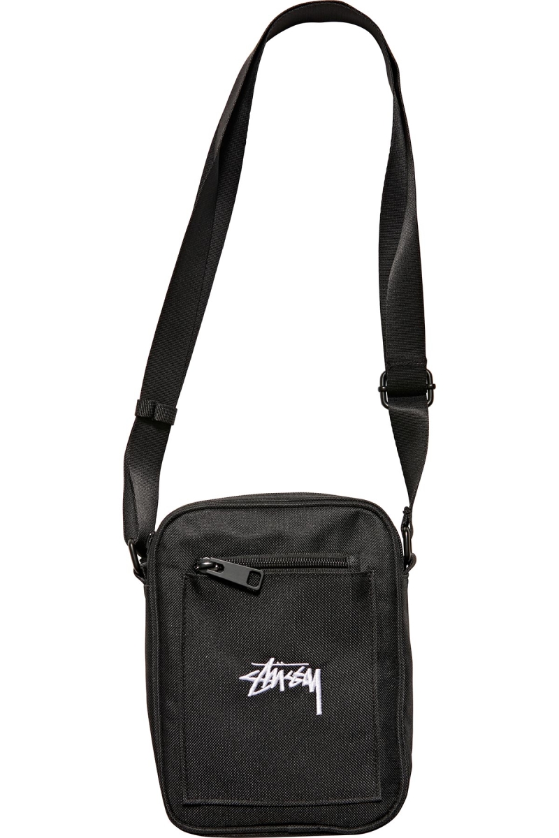 Black Stussy Stock Messenger Women\'s Bags | USA000368