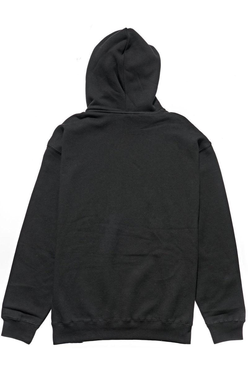 Black Stussy Trivial Pursuit Men's Hoodies | USA000089