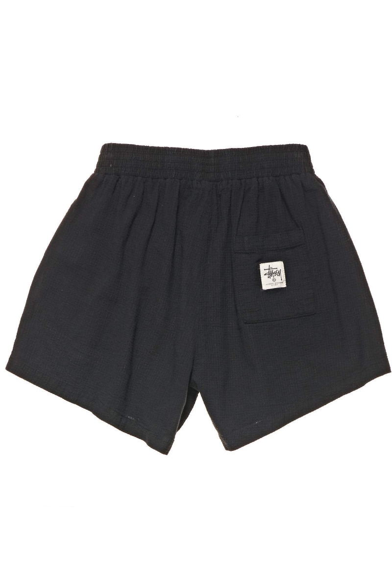 Black Stussy Vermont HW Short Women's Shorts | USA000711