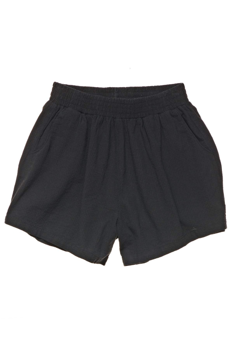 Black Stussy Vermont HW Short Women\'s Shorts | USA000711