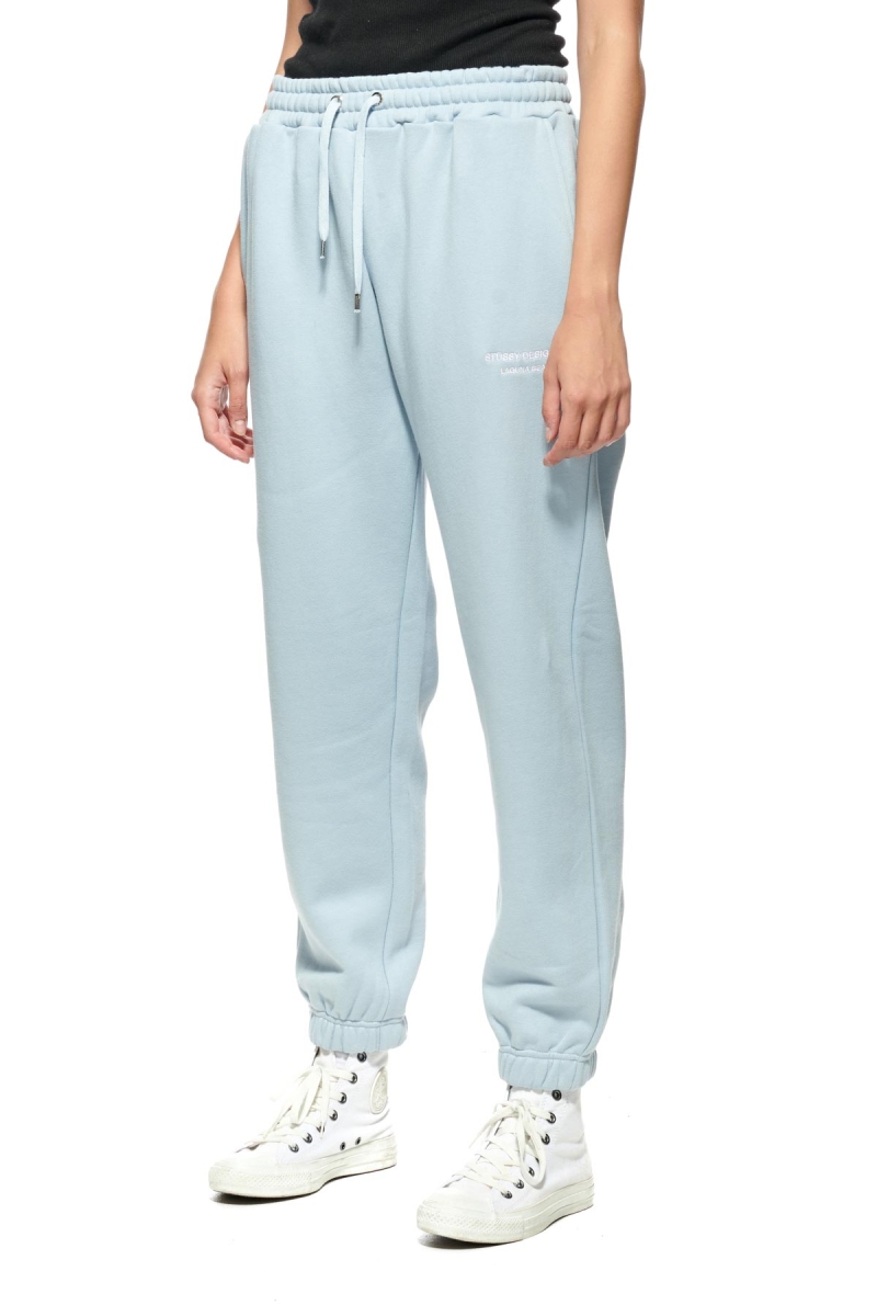 Blue Stussy Alcott Trackpant Women's Track Pants | USA000973