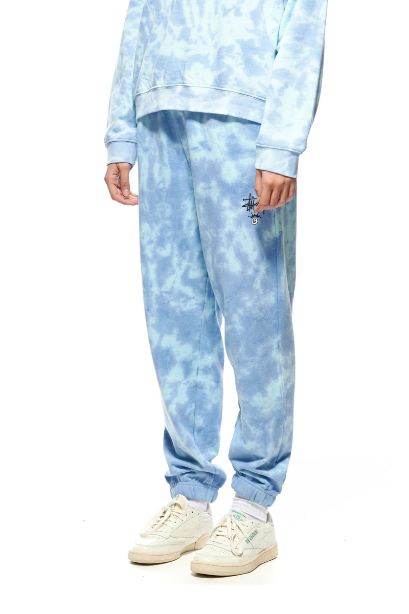 Blue Stussy Copyright TD Women's Track Pants | USA000982