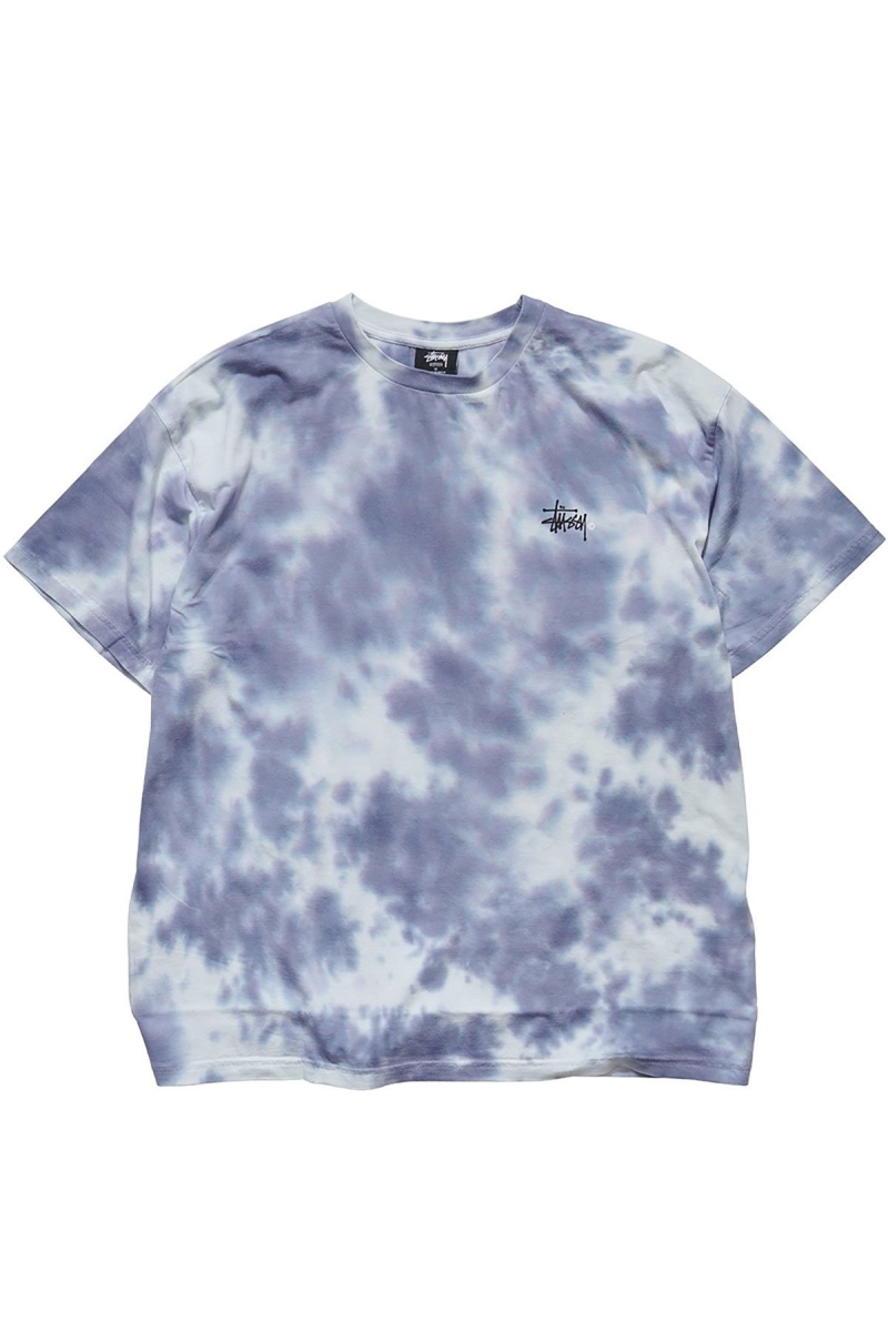 Blue Stussy Marble BF Tee Women\'s Sportswear | USA000775