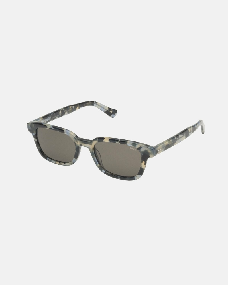 Blue Stussy Owen Men's Sunglasses | USA000807