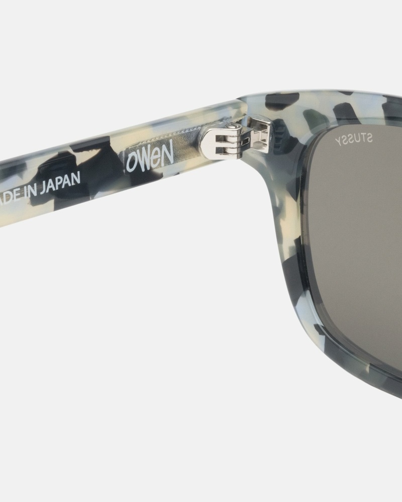 Blue Stussy Owen Men's Sunglasses | USA000807