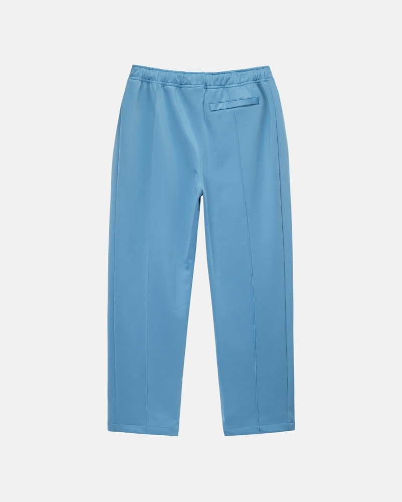 Blue Stussy Poly Men's Track Pants | USA001000