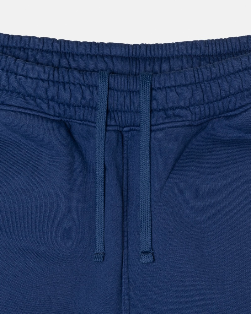 Blue Stussy Sport Cargo Men's Fleece Pants | USA000598