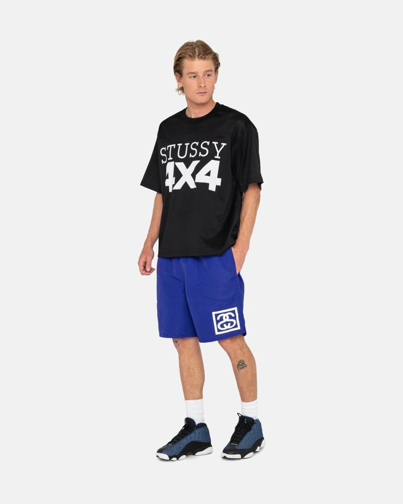 Blue Stussy Ss-Link Men's Shorts | USA000685