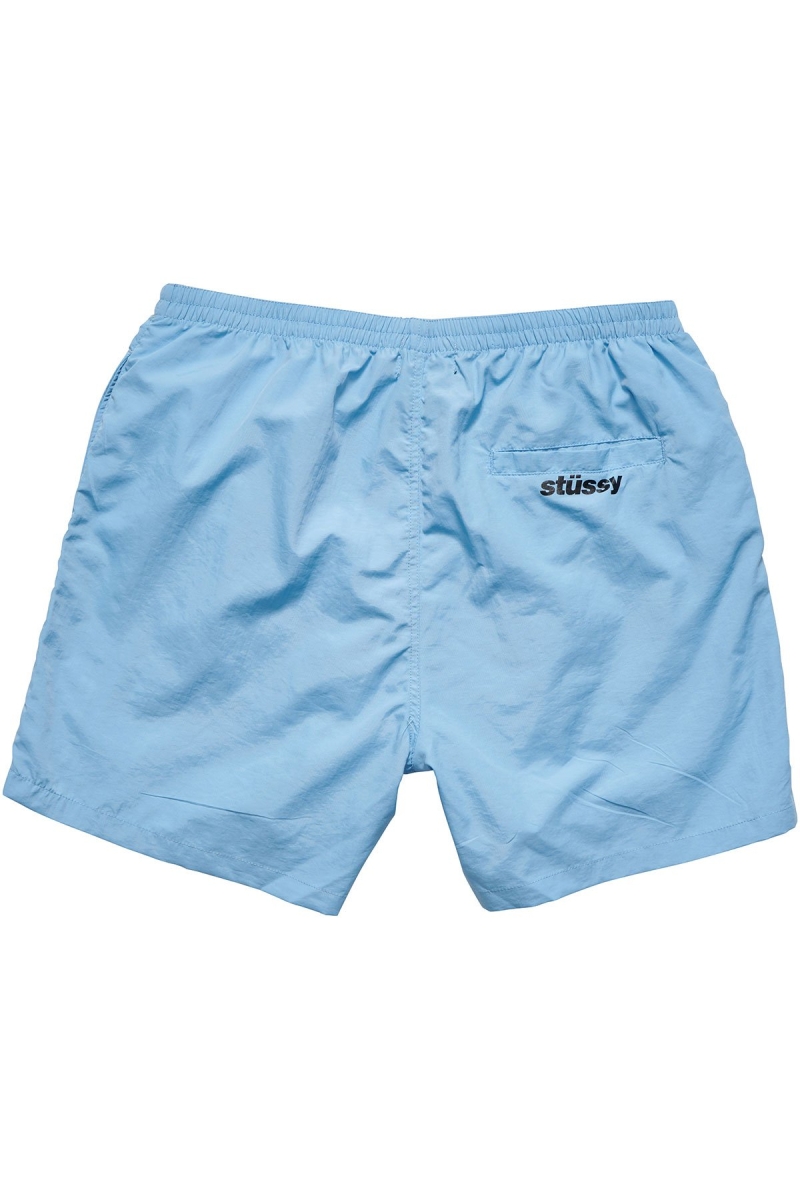 Blue Stussy Stock Taslon Big Beach Men's Shorts | USA000699