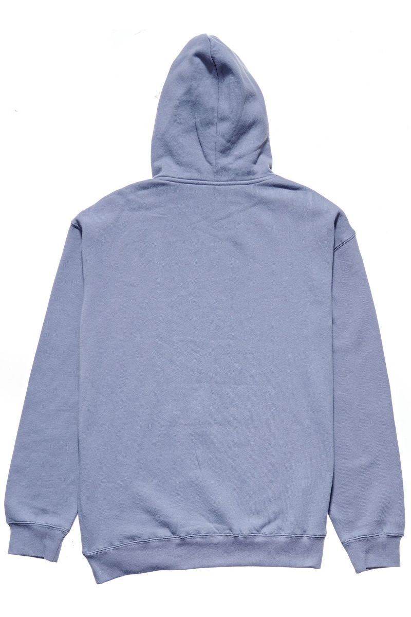 Blue Stussy Trivial Pursuit Men's Hoodies | USA000088