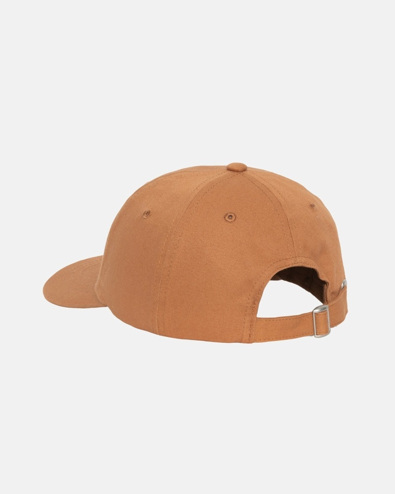 Brown Stussy Basic Stock Low Pro Men's Caps | USA000389