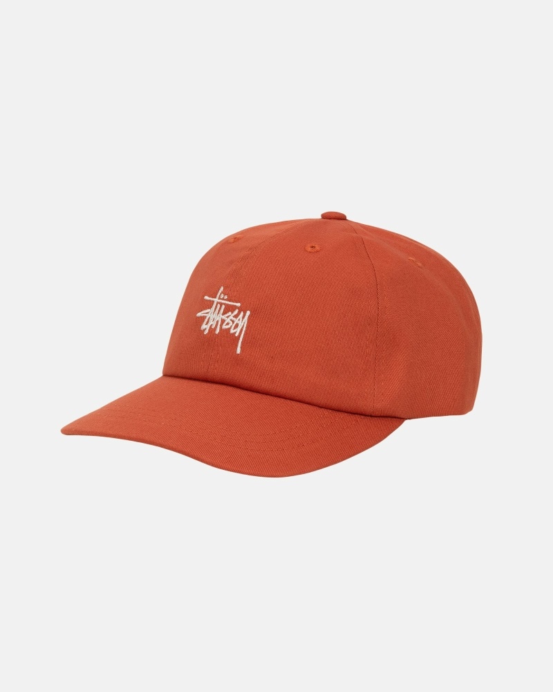 Brown Stussy Basic Stock Low Pro Men's Caps | USA000393