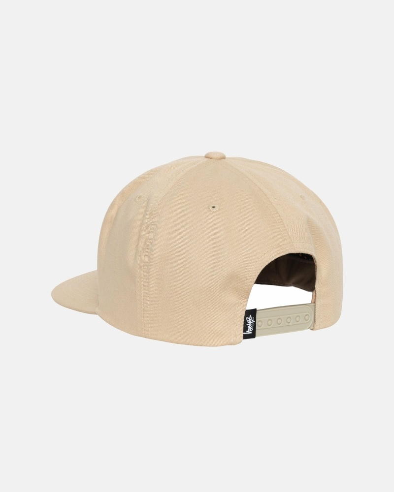 Brown Stussy Big Stock Point Crown Men's Caps | USA000409