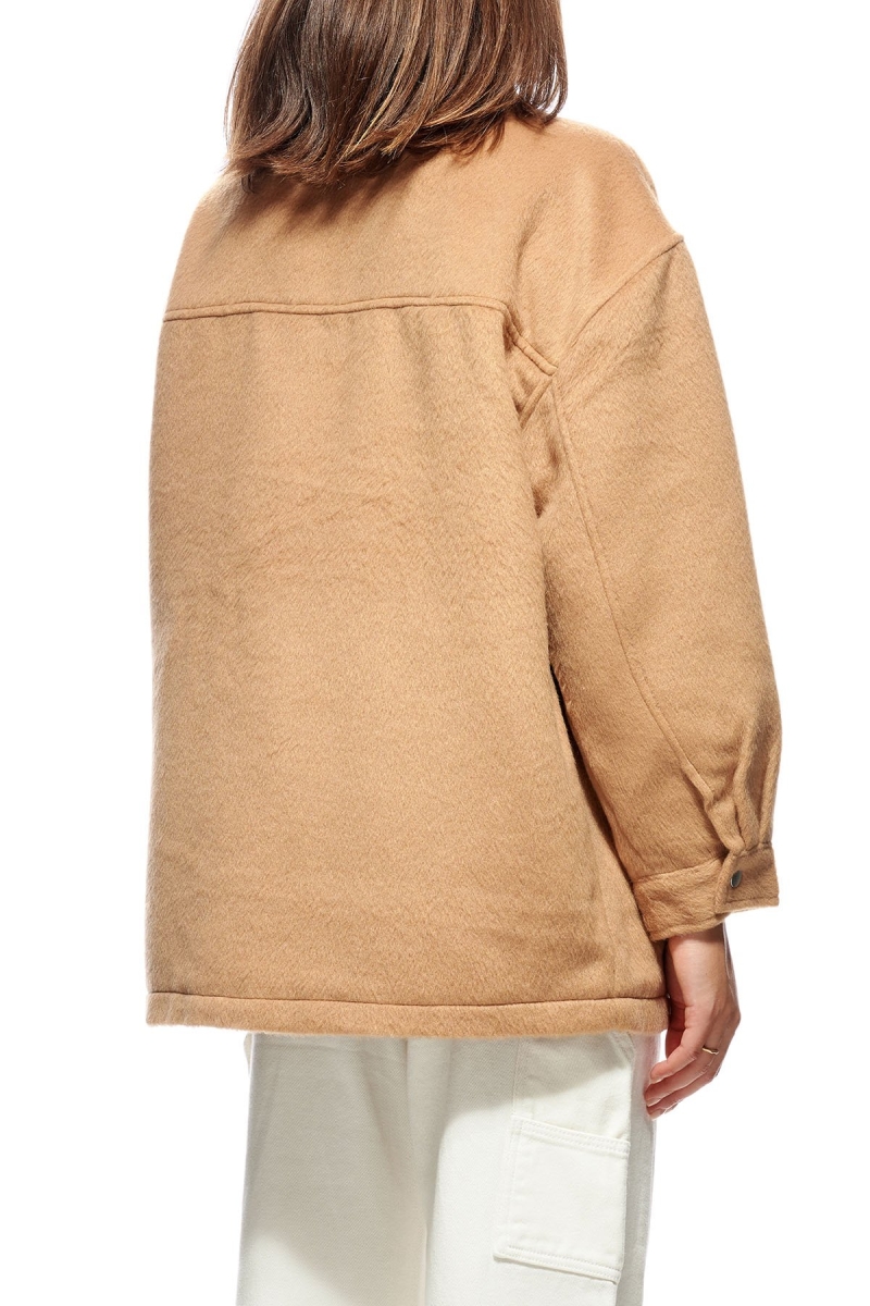 Brown Stussy Fields Worker Women's Jackets | USA000337