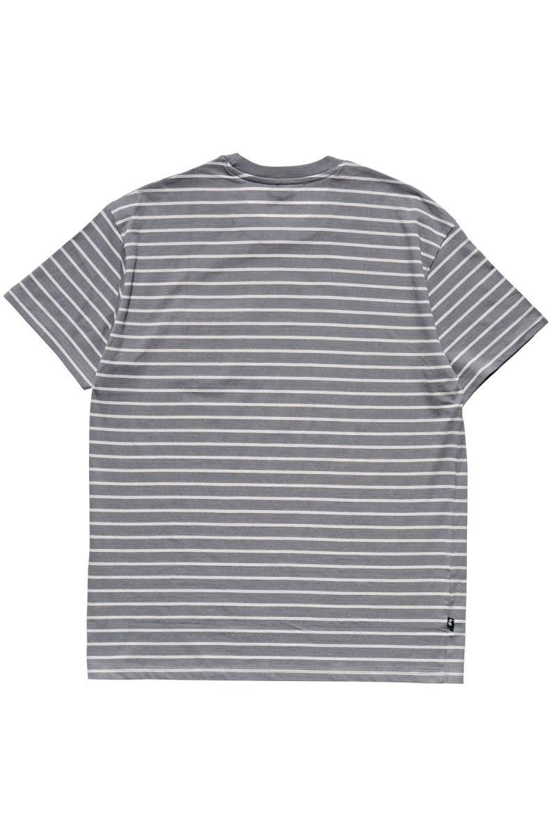 Brown Stussy Kalorama Stripe SS Men's T Shirts | USA000231