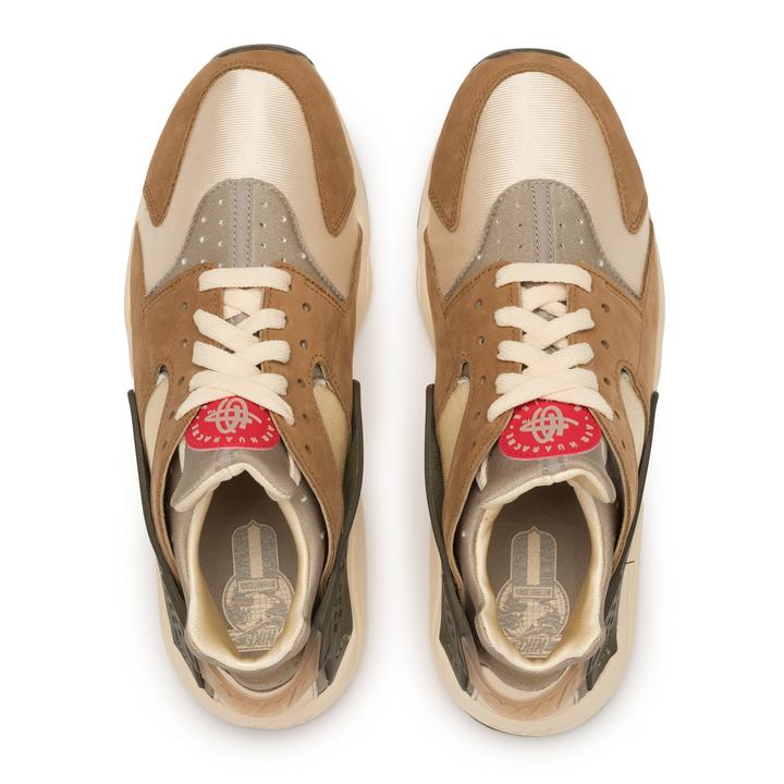 Brown Stussy & Nike Air Huarache Unisex Shoes | USA000608