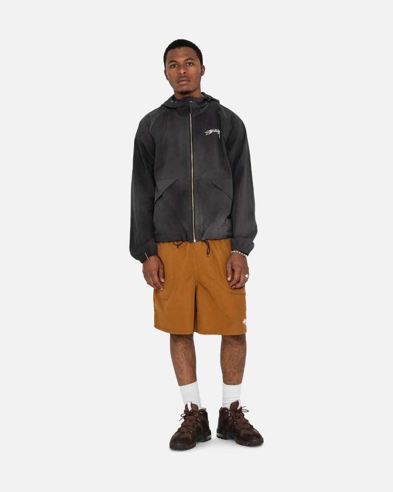 Brown Stussy Stock Men's Shorts | USA000690