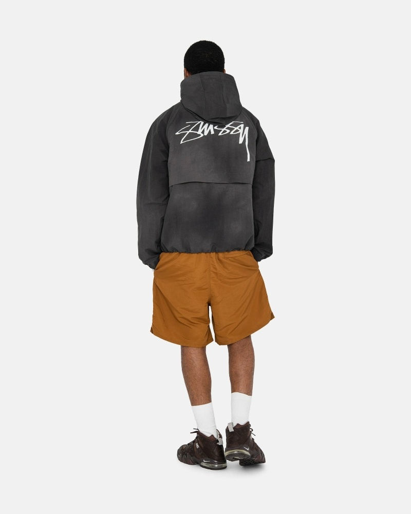 Brown Stussy Stock Men's Shorts | USA000690