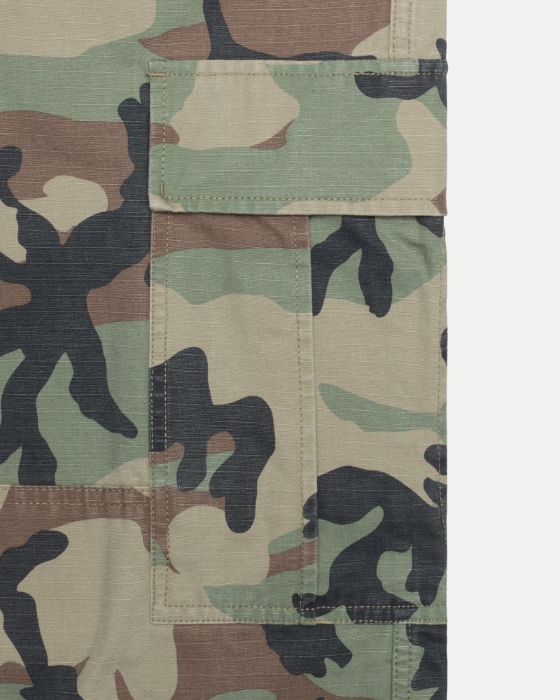 Camo Stussy Ripstop Surplus Men's Cargo Pants | USA000589