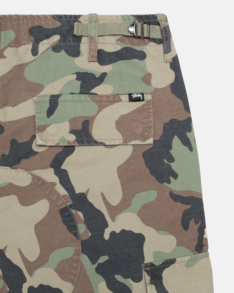 Camo Stussy Ripstop Surplus Men's Cargo Pants | USA000589