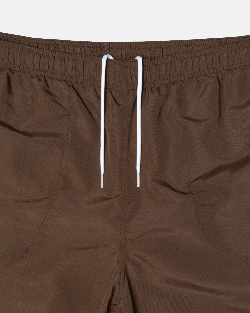 Coffee Stussy Big Basic Men's Shorts | USA000620