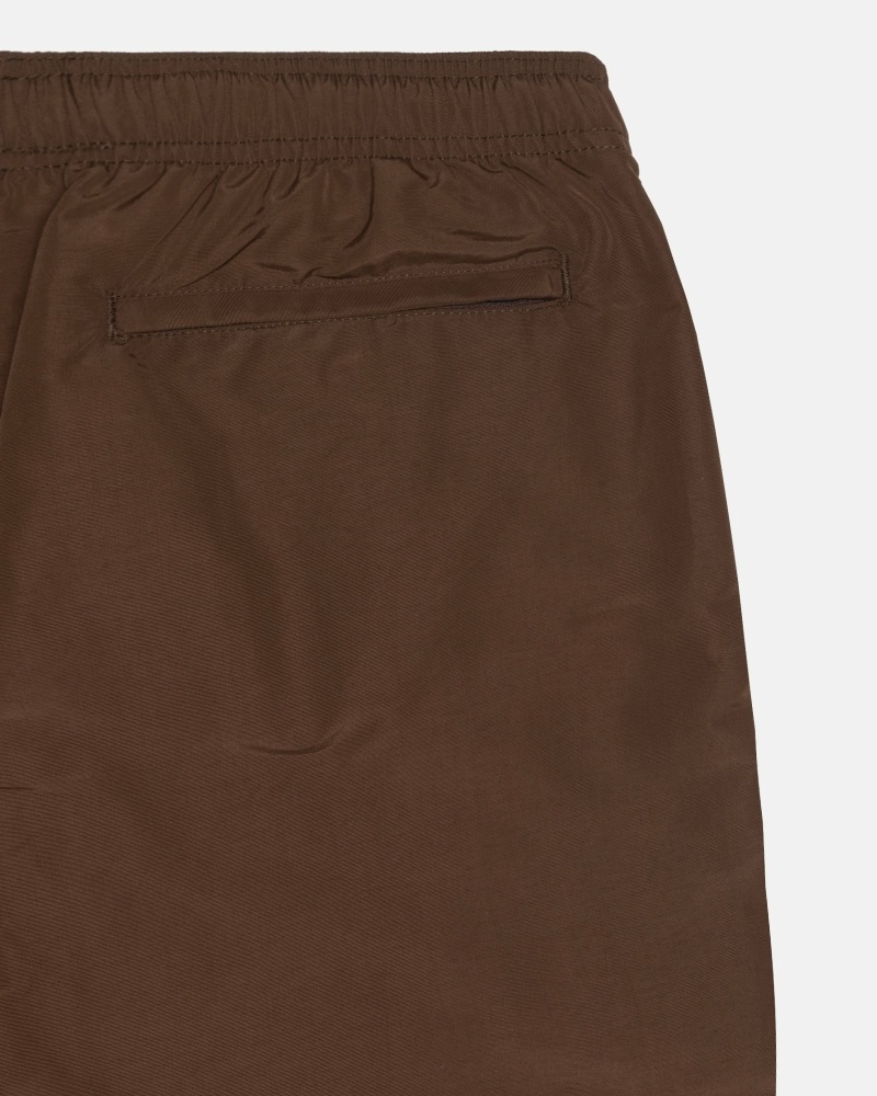 Coffee Stussy Big Basic Men's Shorts | USA000620