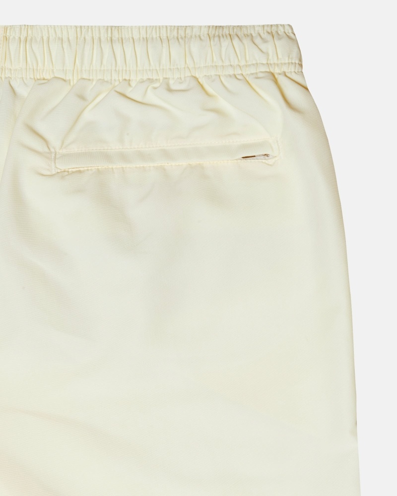 Cream Stussy Big Basic Men's Shorts | USA000619