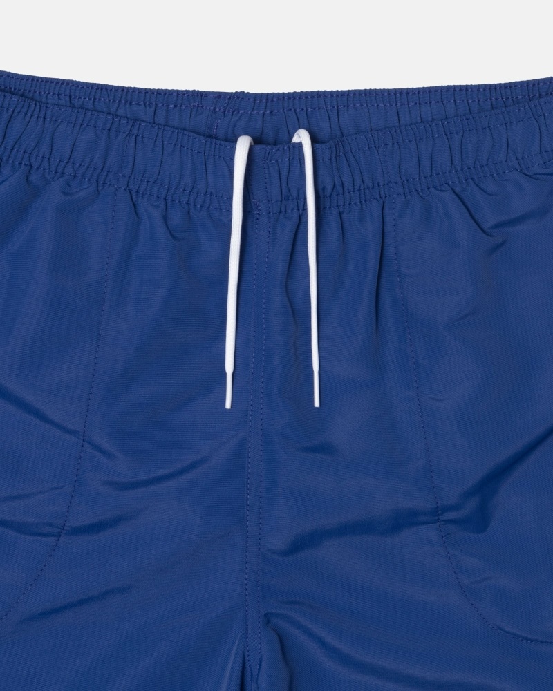 Deep Blue Stussy Stock Men's Shorts | USA000691