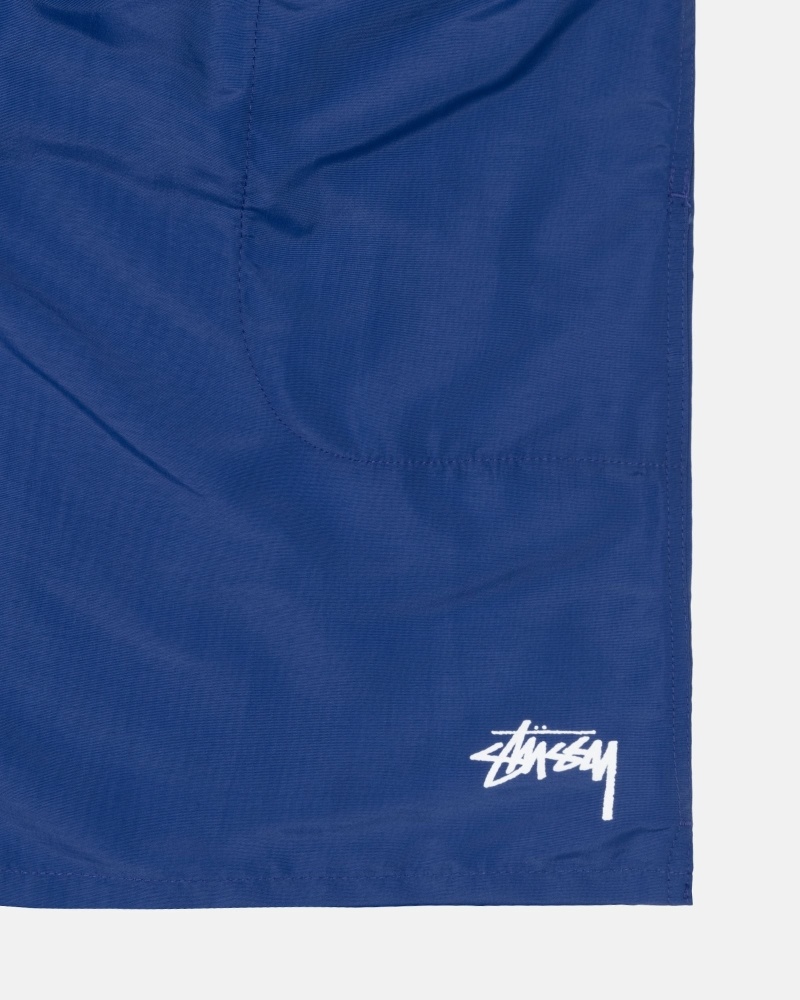 Deep Blue Stussy Stock Men's Shorts | USA000691