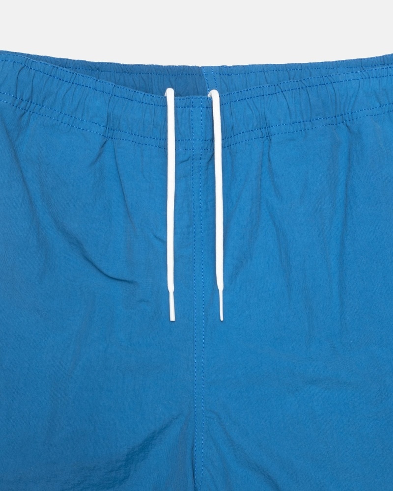 Deep Blue Stussy Wave Dye Nylon Short Men's Shorts | USA000713